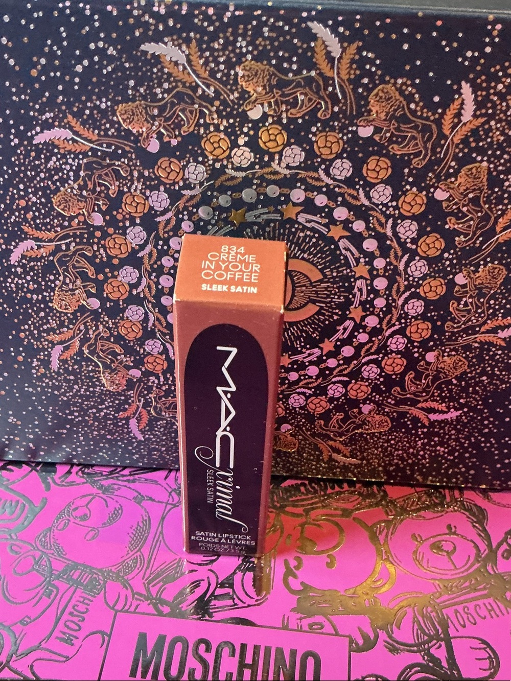 MAC Cosmetics Crème In Your Coffee - Warm Brown Satin Lipstick
